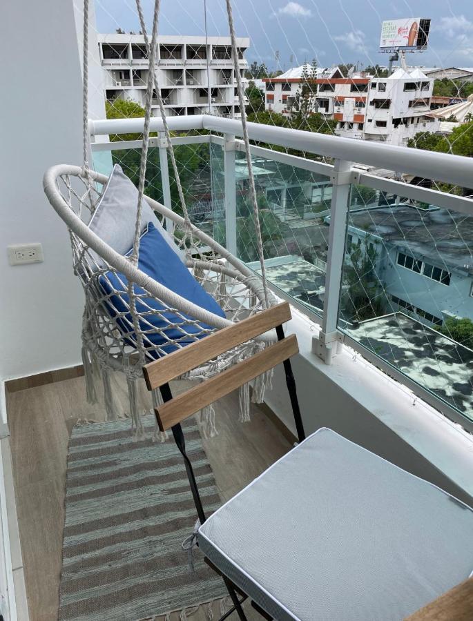Апартаменты Ambar 5D - Centrico Apart Estilo Boho Chic Санто-Доминго Экстерьер фото