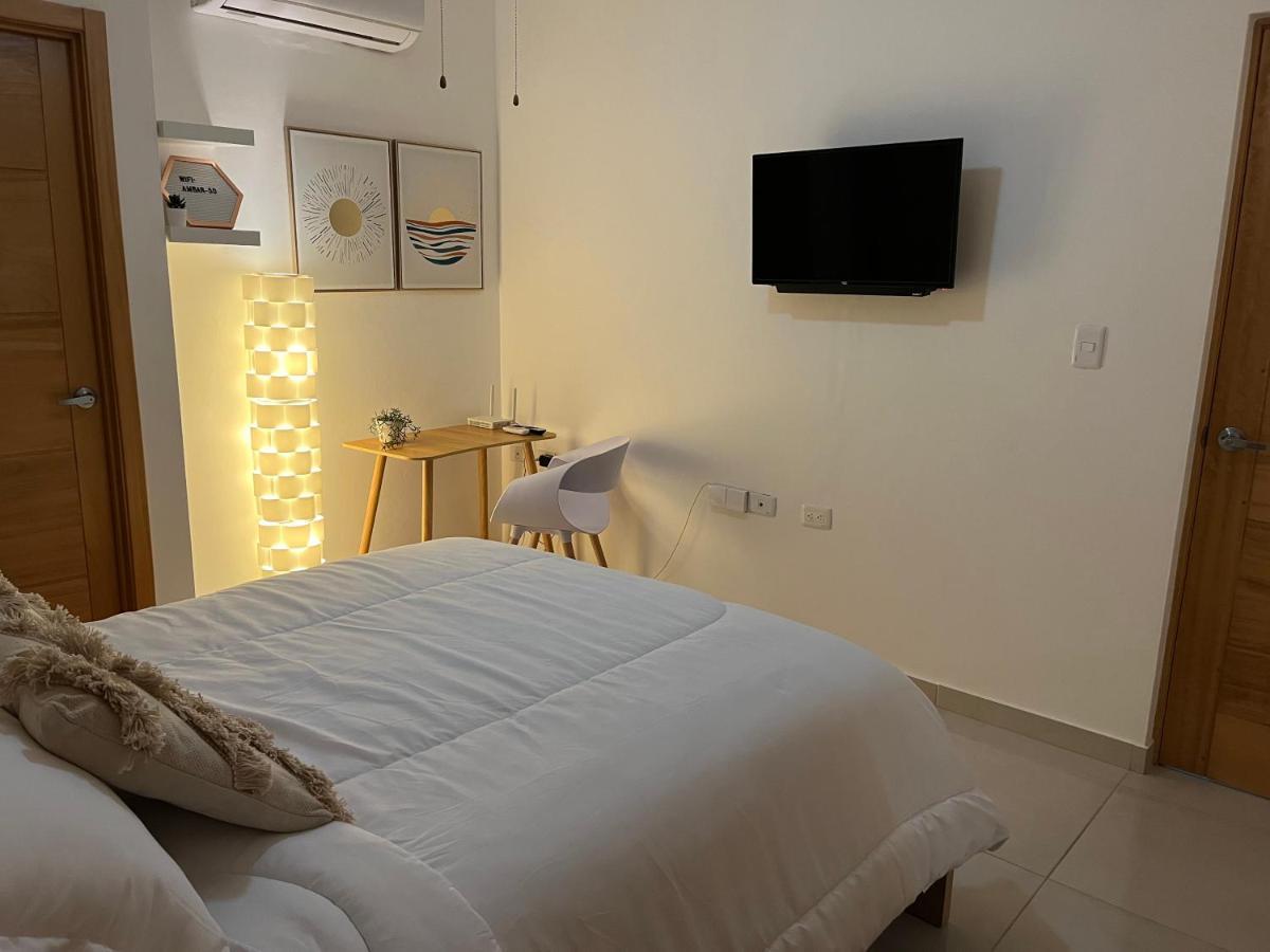 Апартаменты Ambar 5D - Centrico Apart Estilo Boho Chic Санто-Доминго Экстерьер фото