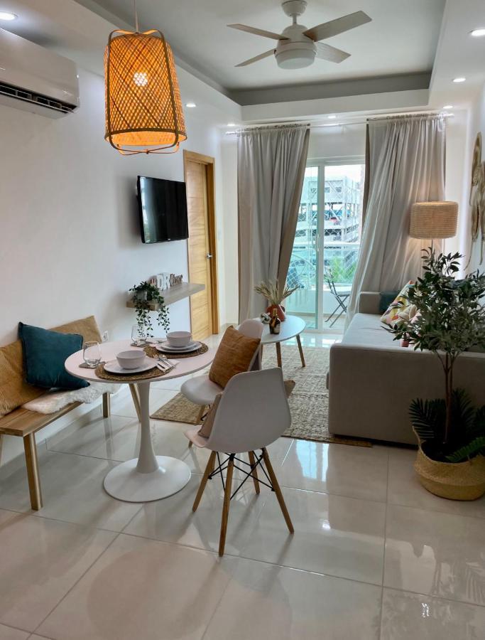 Апартаменты Ambar 5D - Centrico Apart Estilo Boho Chic Санто-Доминго Экстерьер фото